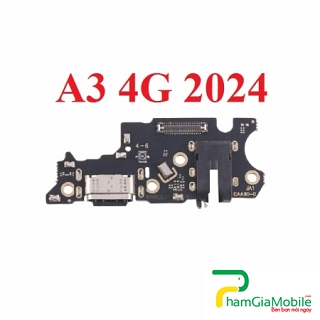 Thay Cụm Sạc, Chui Sạc Oppo A3 4G 2024 Sạc Chập Chờn, Không Vào Pin